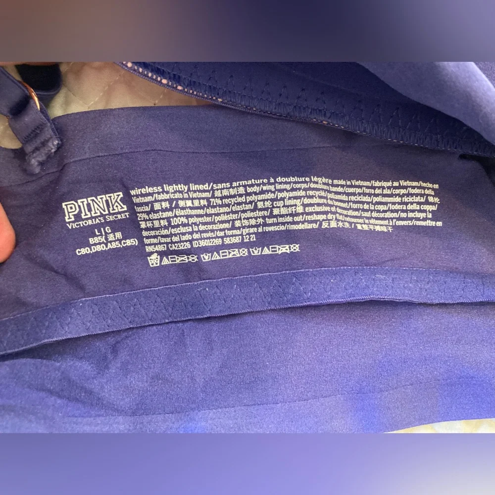 PINK Victoria’s Secret purple bralette - Picture 6 of 8
